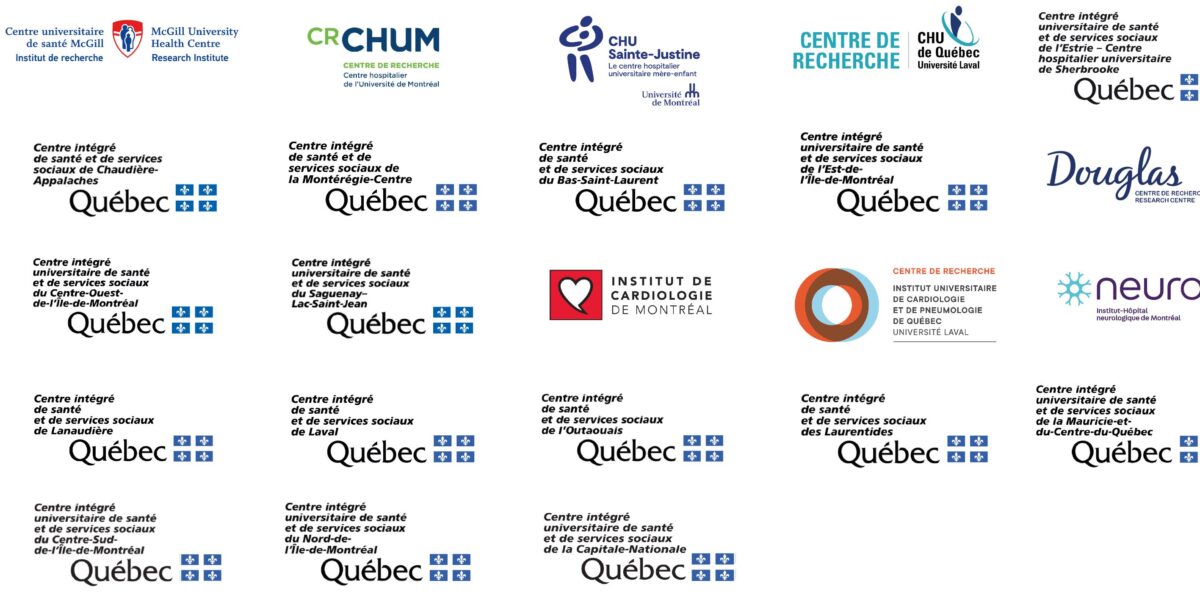Logos des 23 établissements partenaires