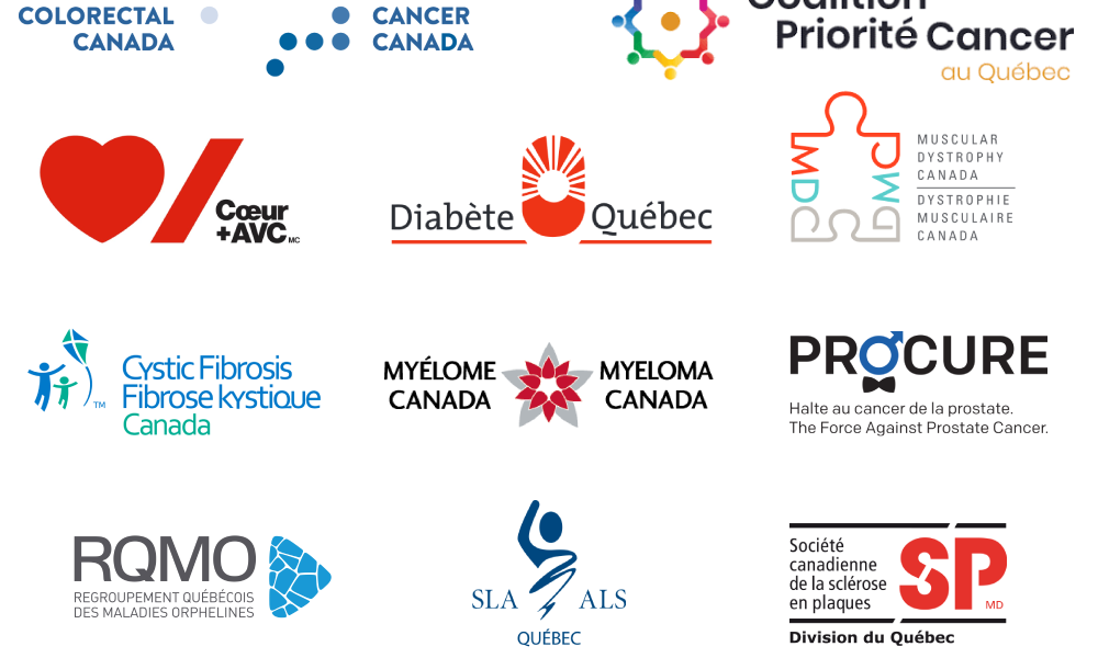 Logos associations de patients
